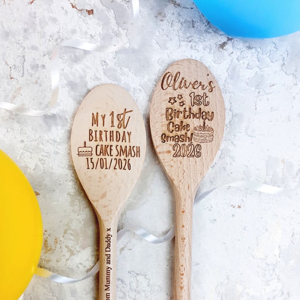 Personalised Cake Smash Spoon