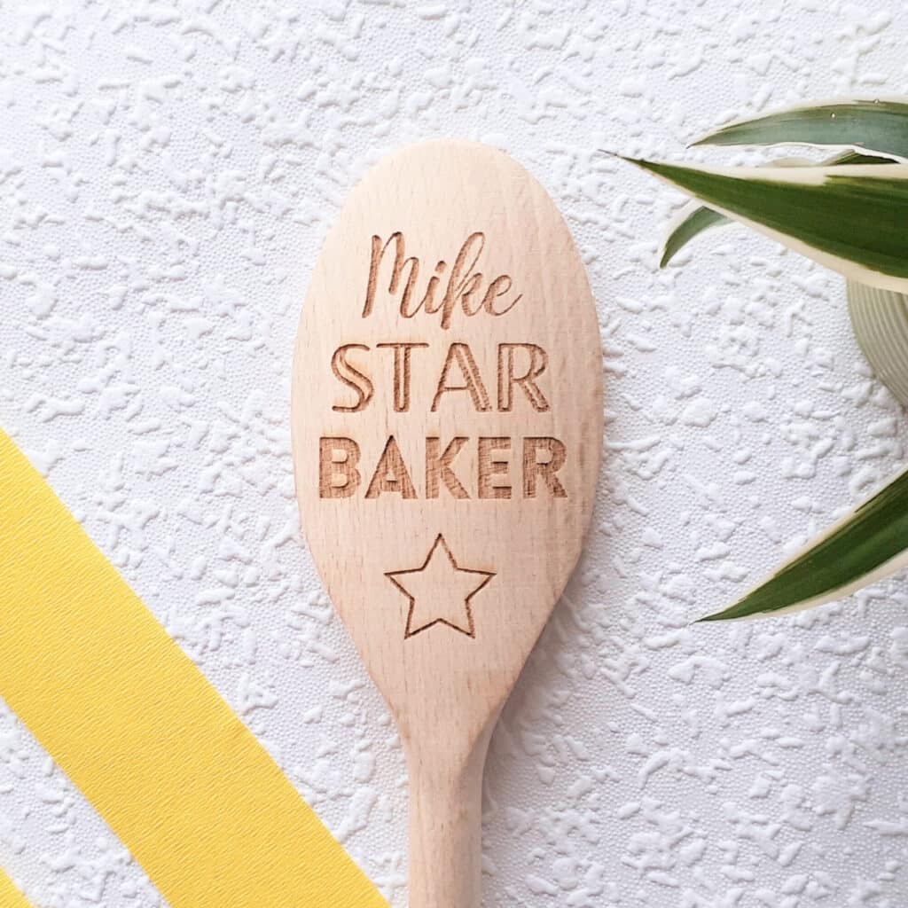 Personalised Star Baker Spoon