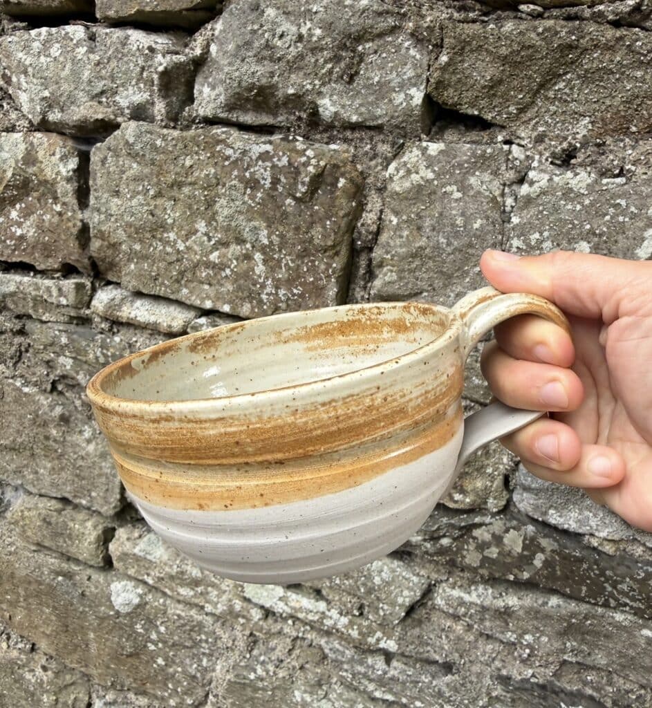 Nettle ash latté mug