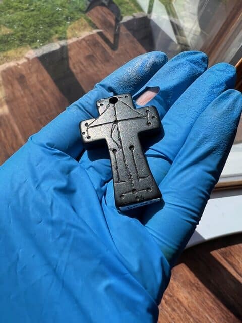 Museum replica of the Egton Witchcharm