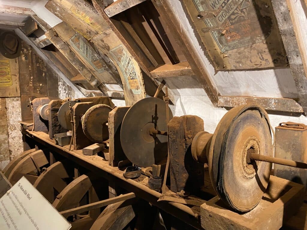 Historical C19th lapidary workshop