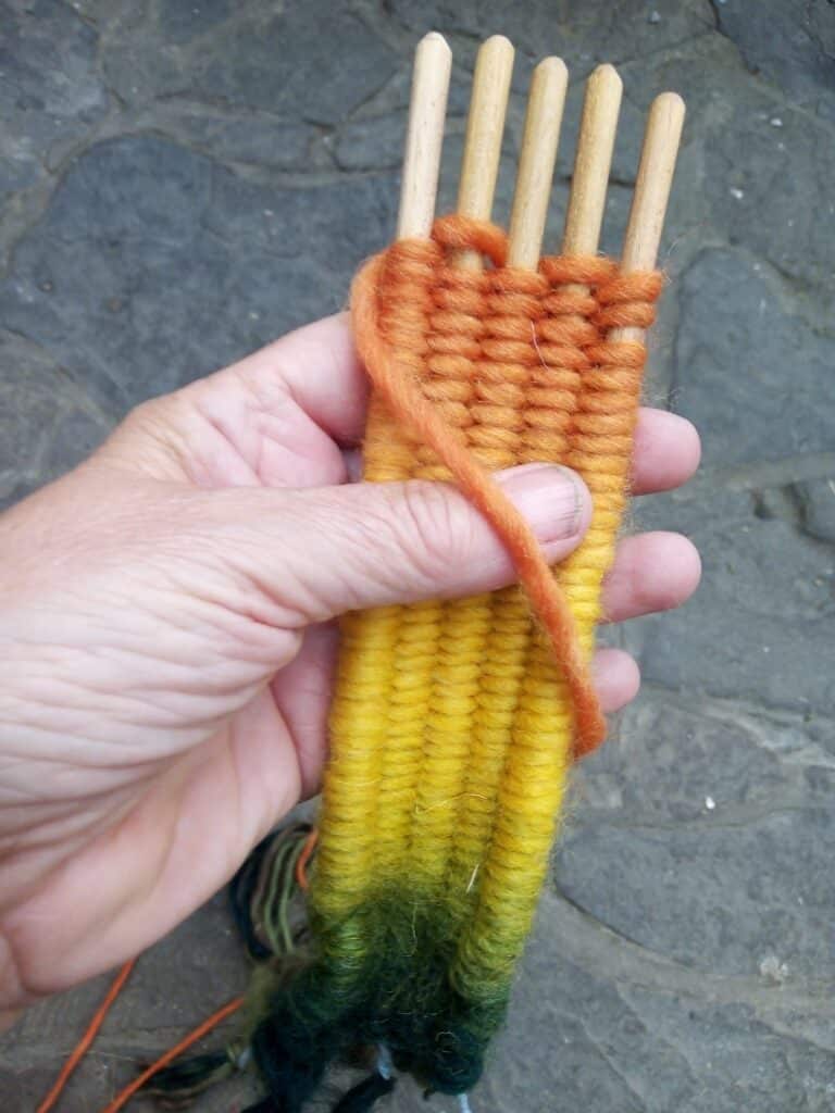 Stick Weaving