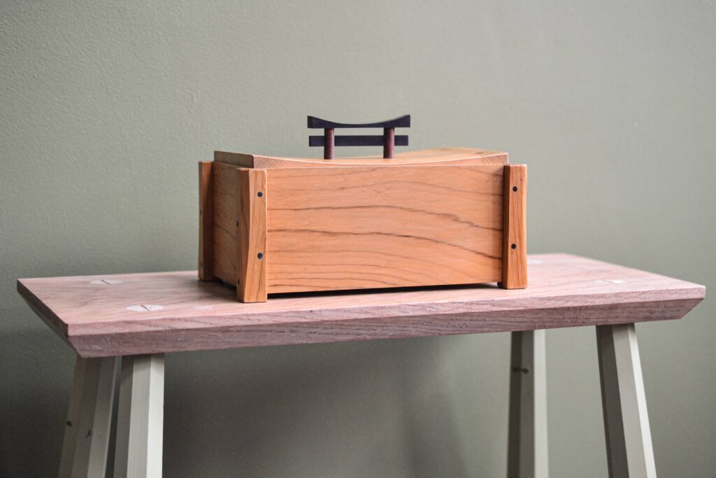 Sashimono Tea Caddy