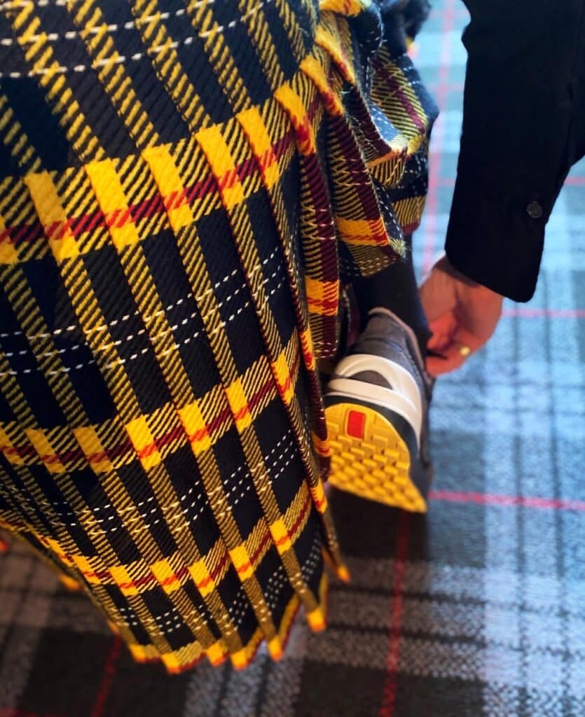 BUMBLE, held in the Highland Dress Collection, National Museum of Scotland