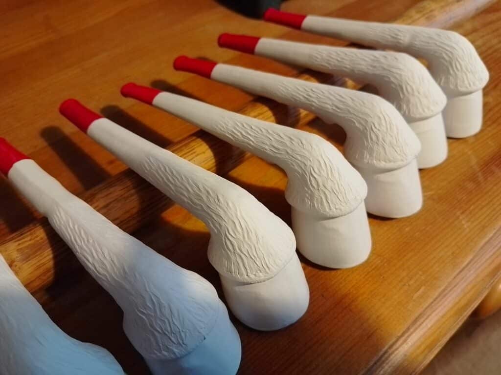 Hooves from a cast iron mould