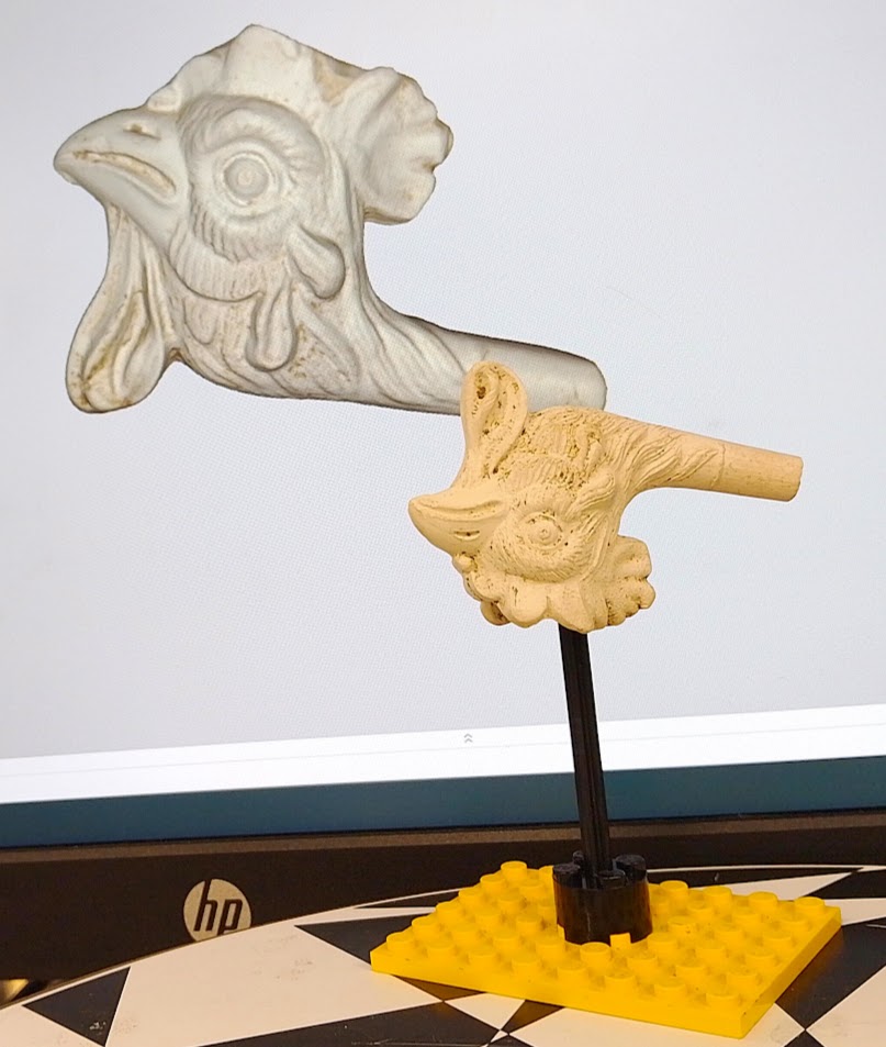 Chicken pipe bowl scan