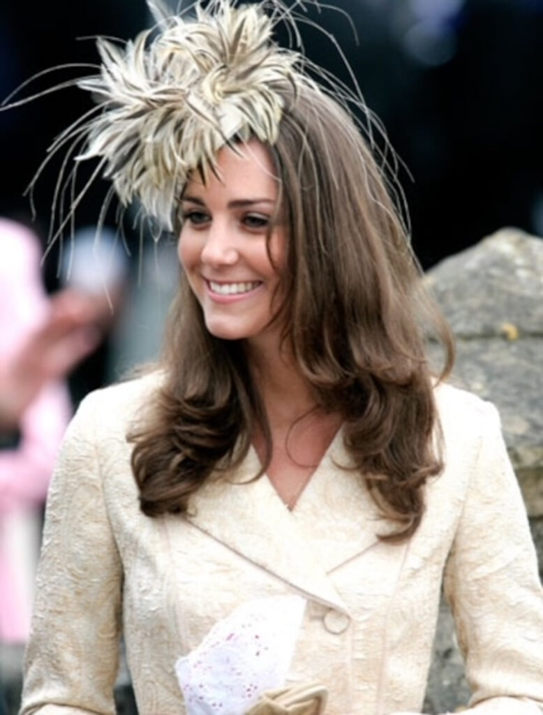 Kate Middleton wearing fascinator