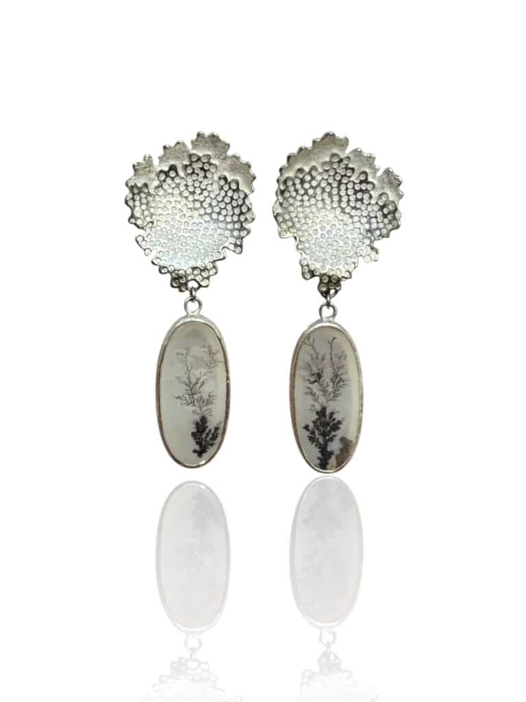 Dendrite agate drops