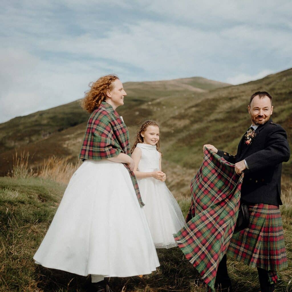 Handwoven & handstitched kilt