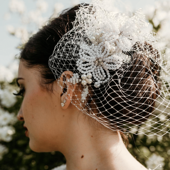 Bridal Headpiece by Isabella Josie