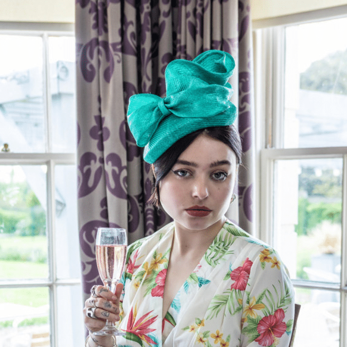 Teal Bandeau by Isabella Josie