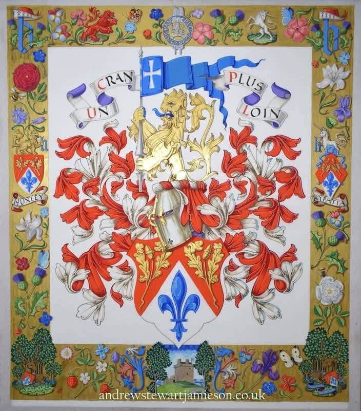 Coat of Arms for a Scottish Baron