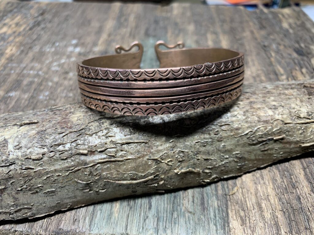 Copper bangle