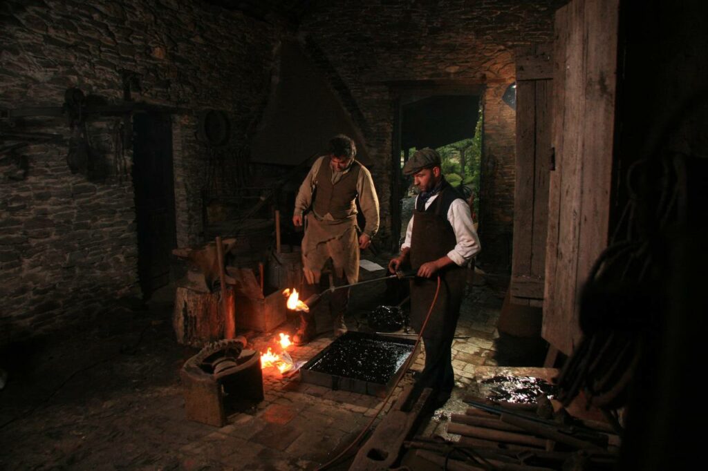 The making of the weather vane for Edwardian Farm BBC