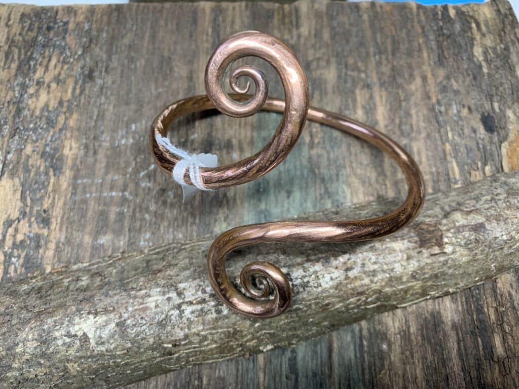 Copper bangle