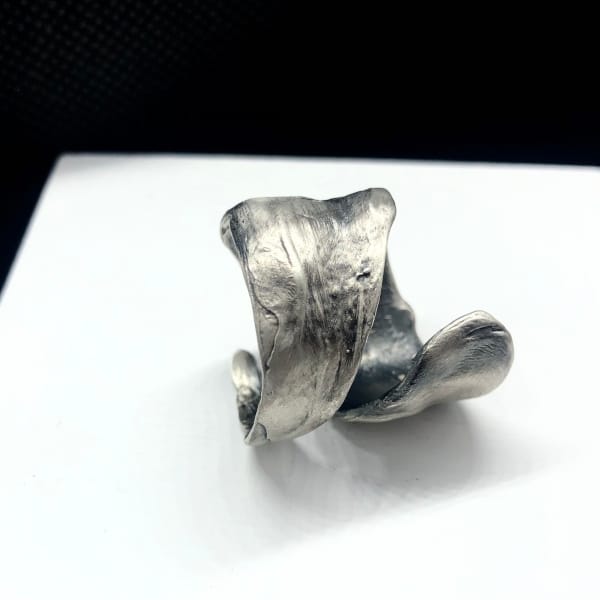 SKINS 100% Recycled Sterling Silver Wrap Ring