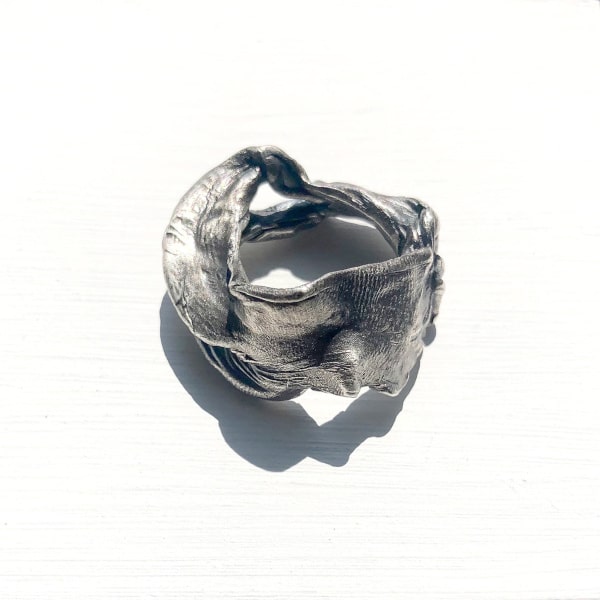 SKINS 100% Recycled Sterling Silver Ring