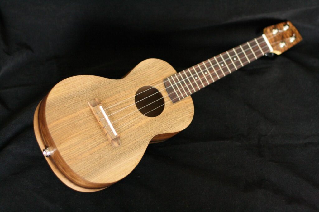 Walnut ukulele