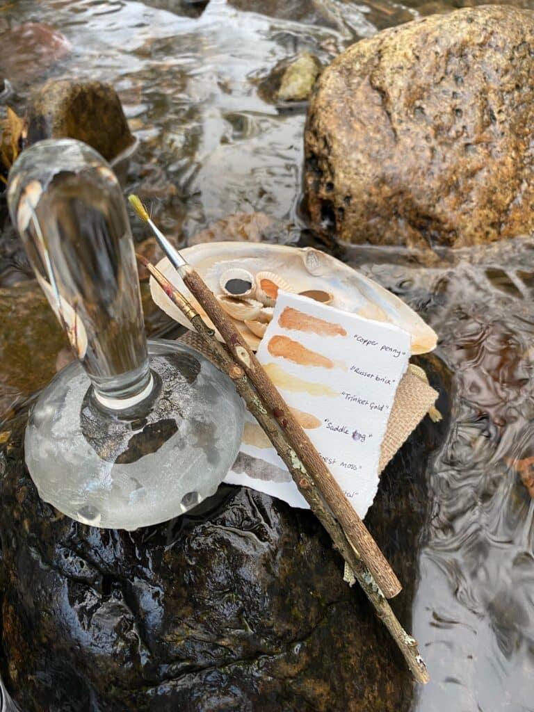 Natural Pigment work