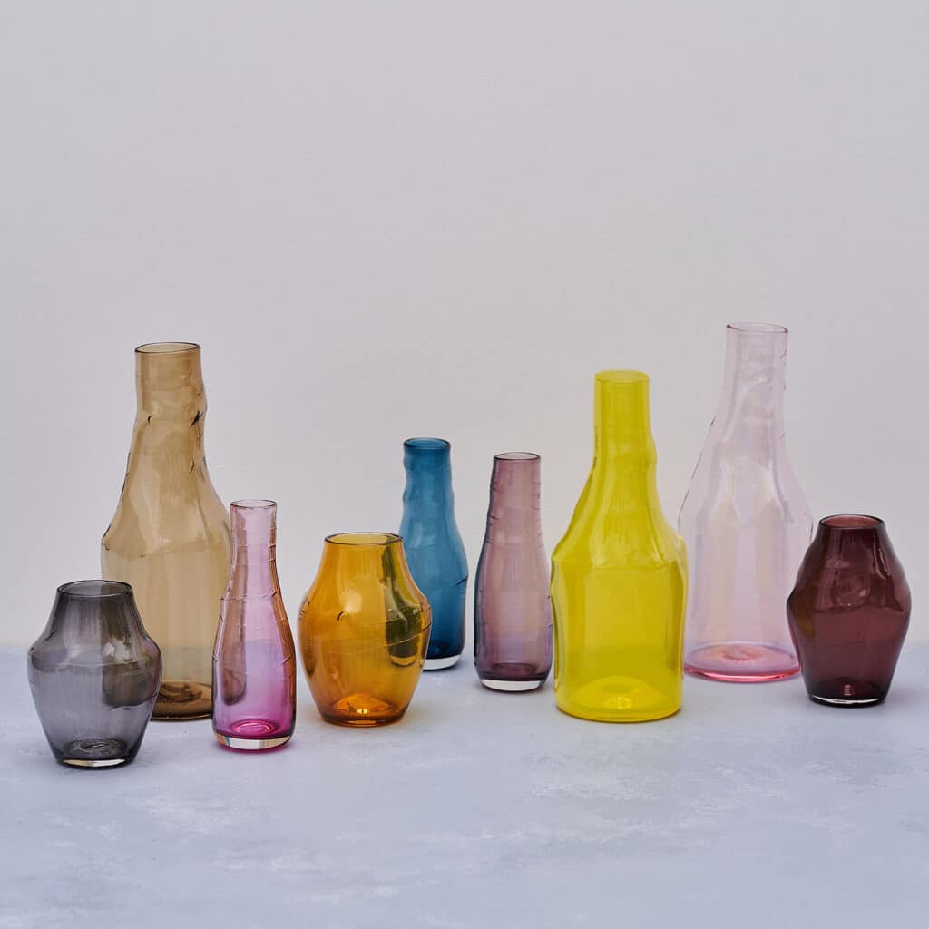 Small Handblown Vase Collection