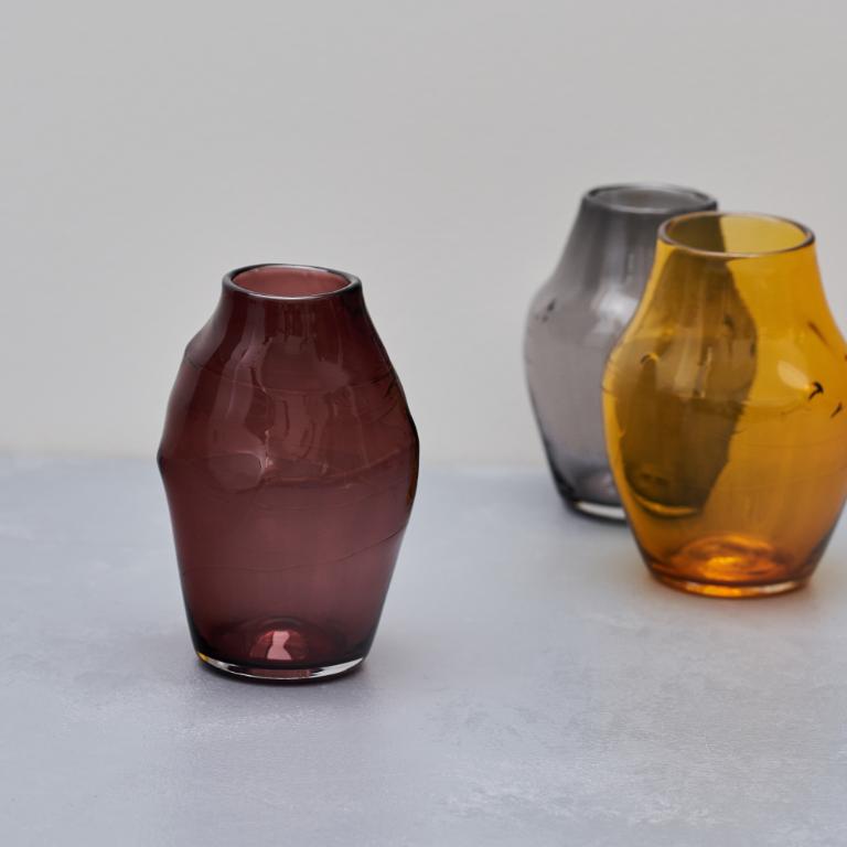 Cocoon Mini Brick Glass Vase