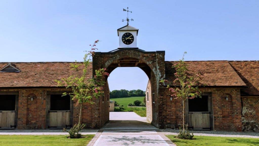 Clock Tower on estate entrance