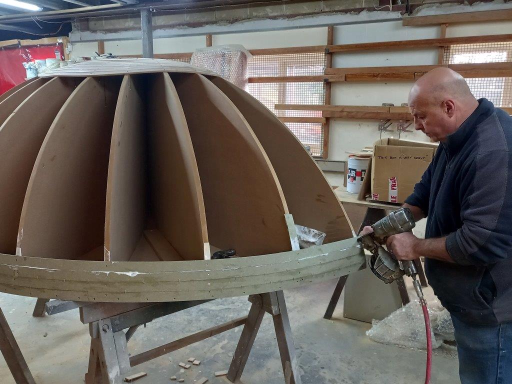 Dome Roof Timber Pattern