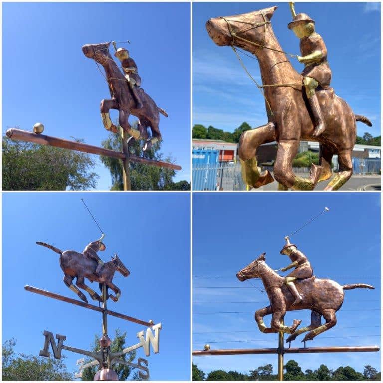 Copper Horse Weathervane