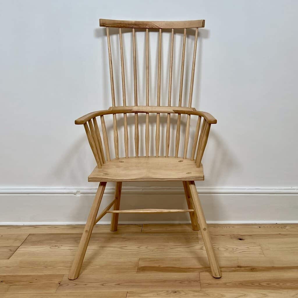 Welsh stick chair in ash