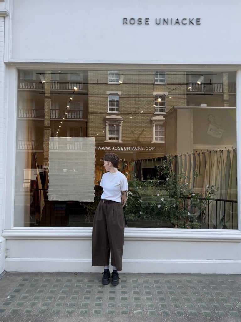 London Craft Week residence at Rose Uniackes Fabric Store