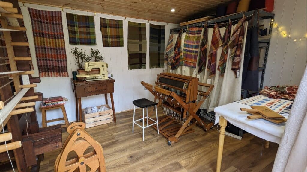 My little travelling demo loom!