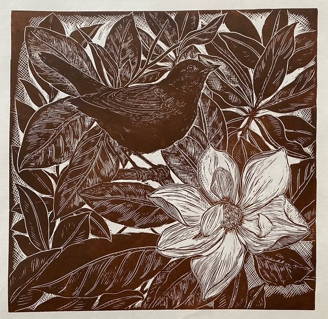 Stormy Dawn Blackbird