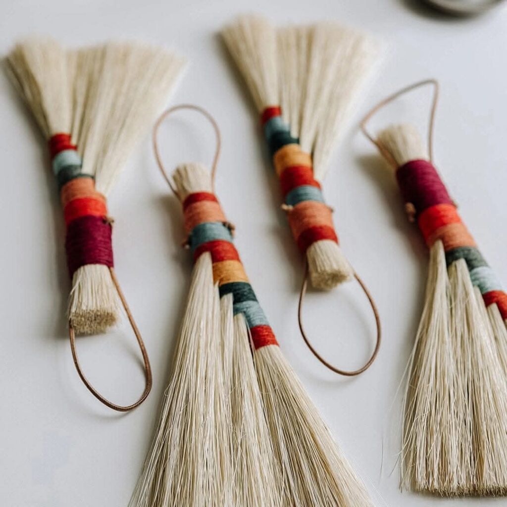 Twig Stick Brooms, image from ByFoke