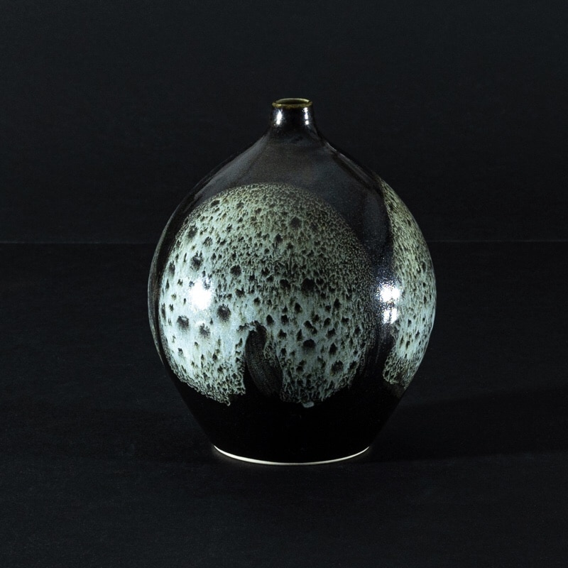 Porcelain Vessel in Sea Foam Night