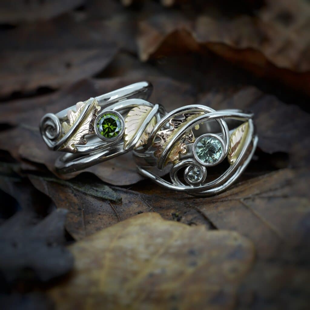 King Oak & Queen Beech Rings