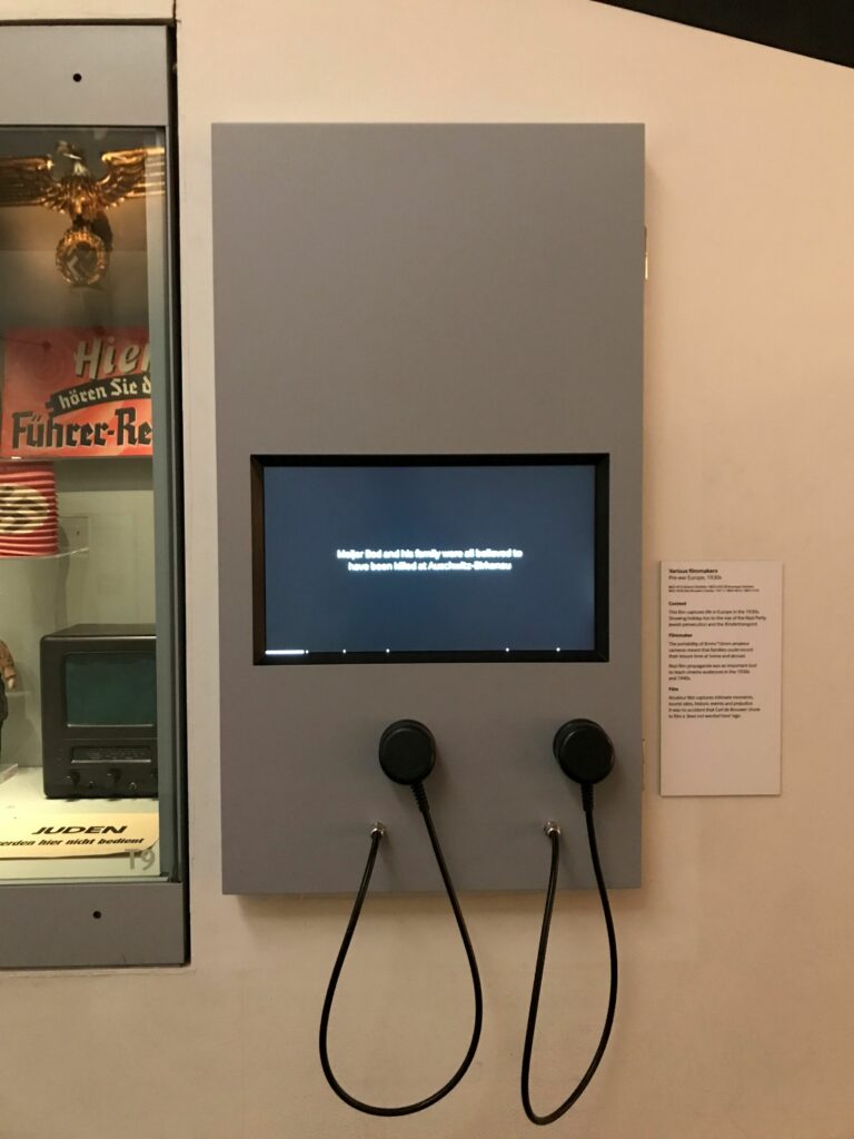 AV Display Unit Imperial War Museum