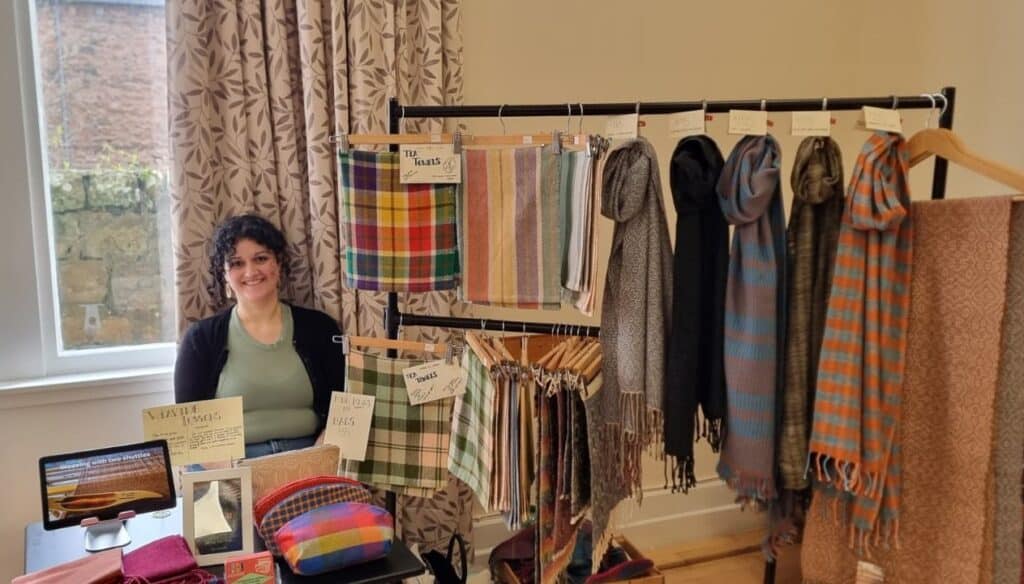 Weaving display