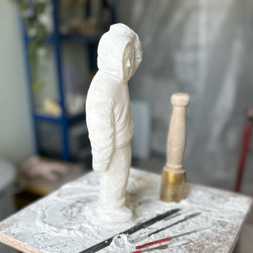 Sunrise from the Nomads sculpture series (work in progress)