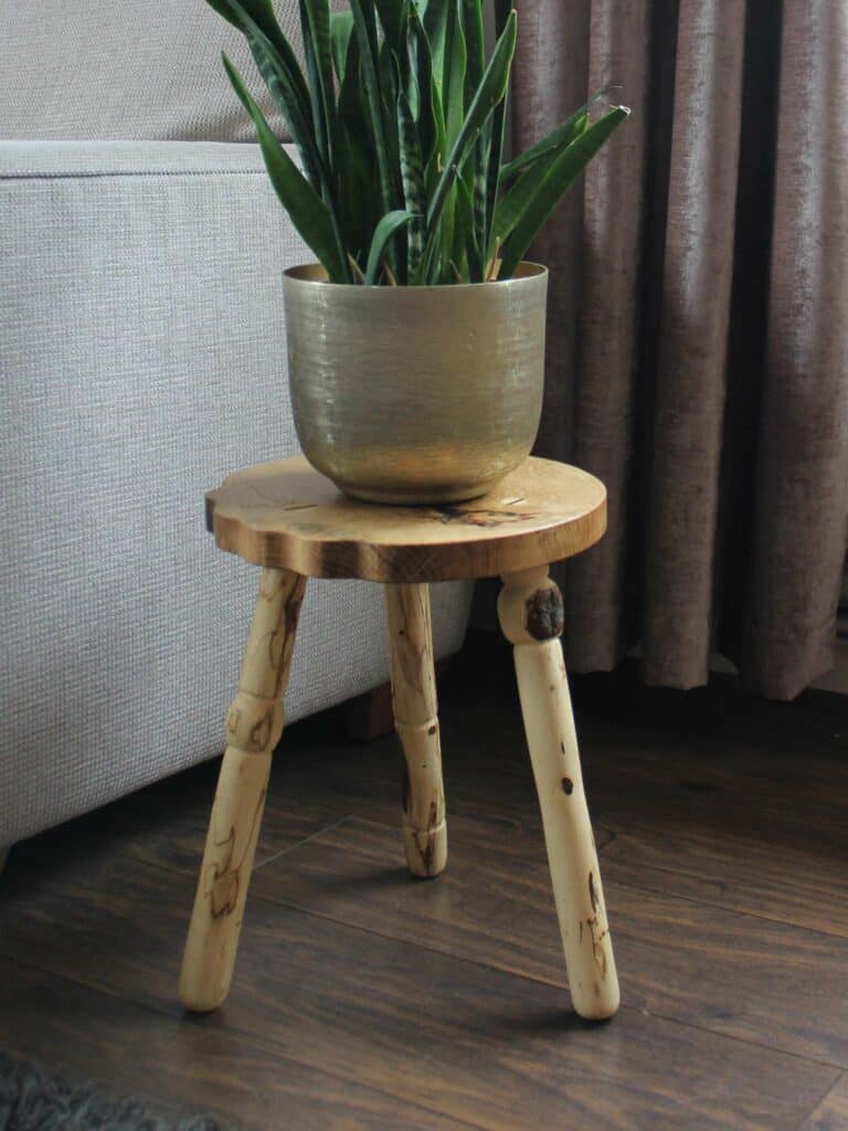 Nature’s Gift Stool I (Oak, Hornbeam & Mahogany)