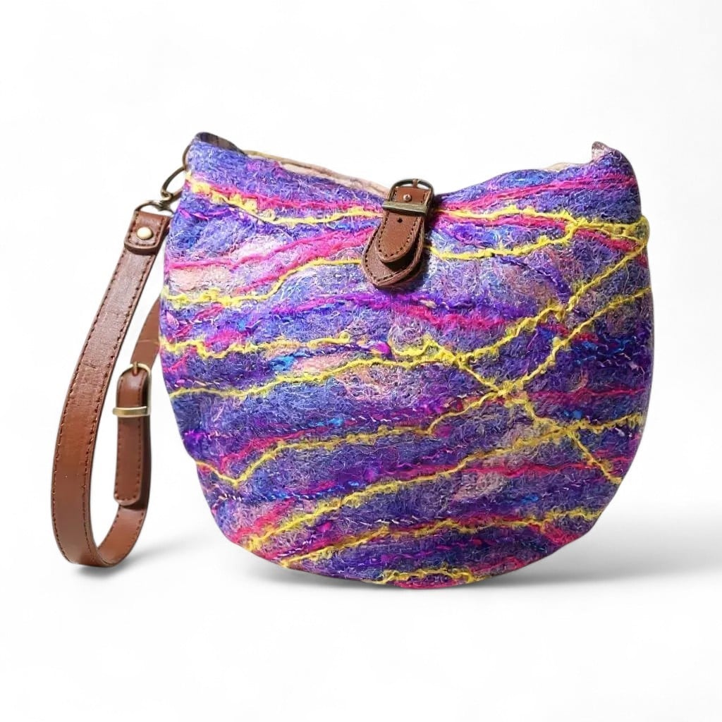 Aurora Waves Shoulder Bag