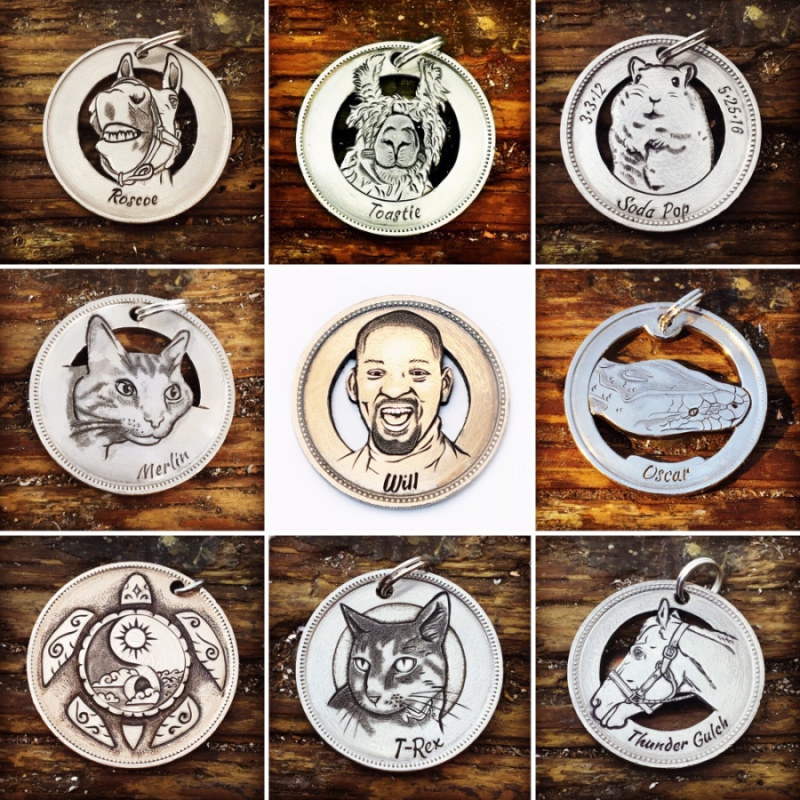 Various Coin Engravings