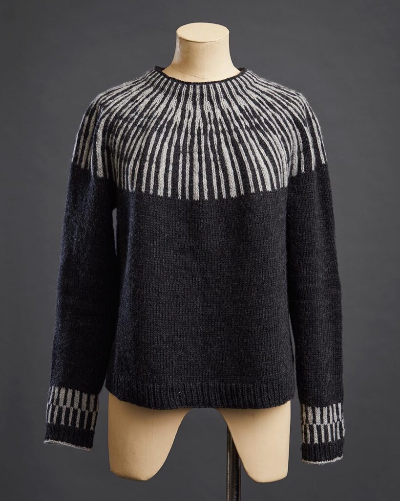 Bourne Jumper in different colour combination (for Ditchling Museum of Art + Craft)