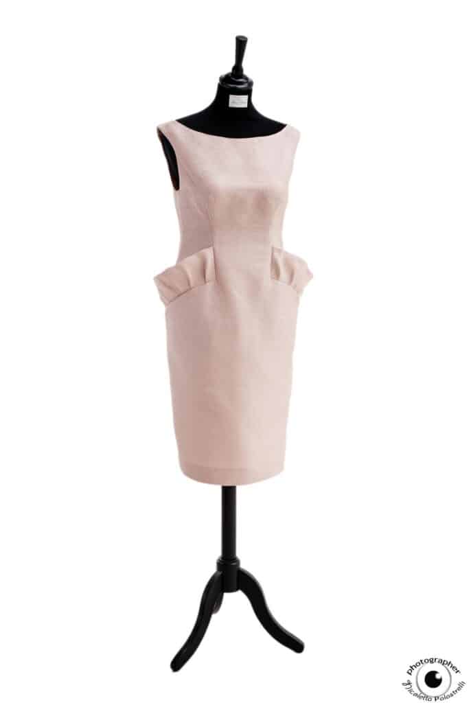 Made-to-measure cocktail dress, Monica Raschi Atelier