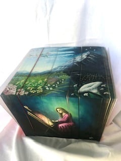 Painting in the court