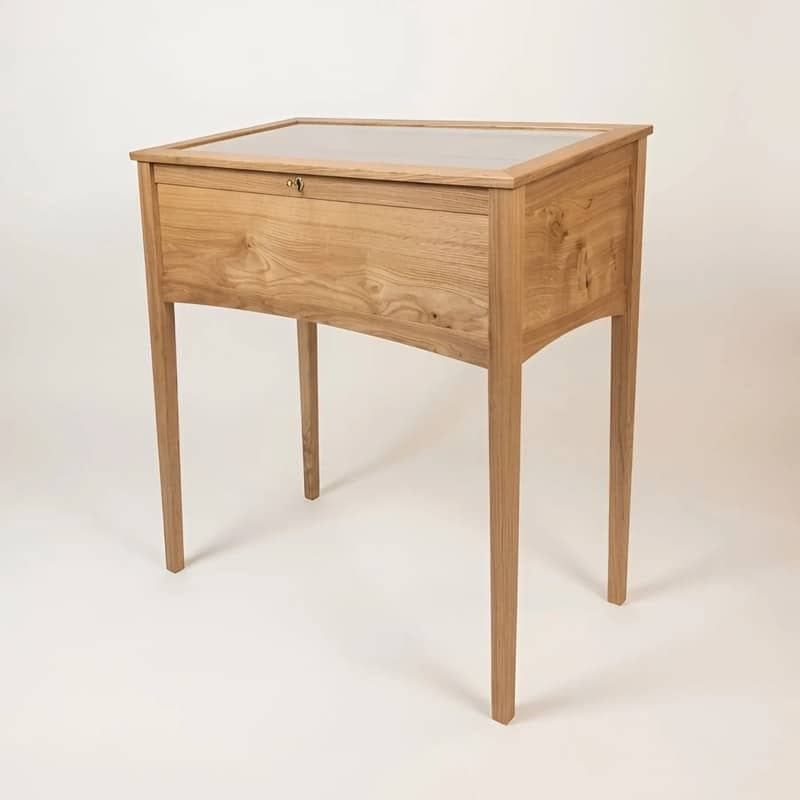 Rare books cabinet in English oak for Linacre College, Oxford