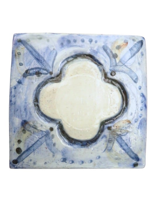 Quatrefoil Encaustic tile