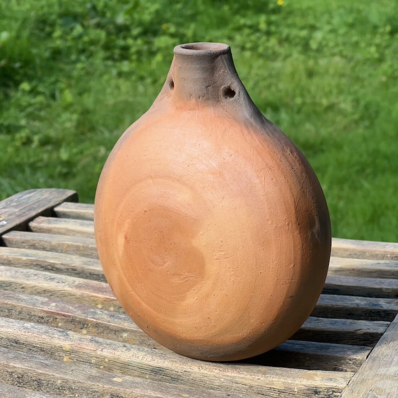 Medieval type costrel (flask)